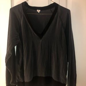 Wilfred/Aritzia 100% silk long sleeve